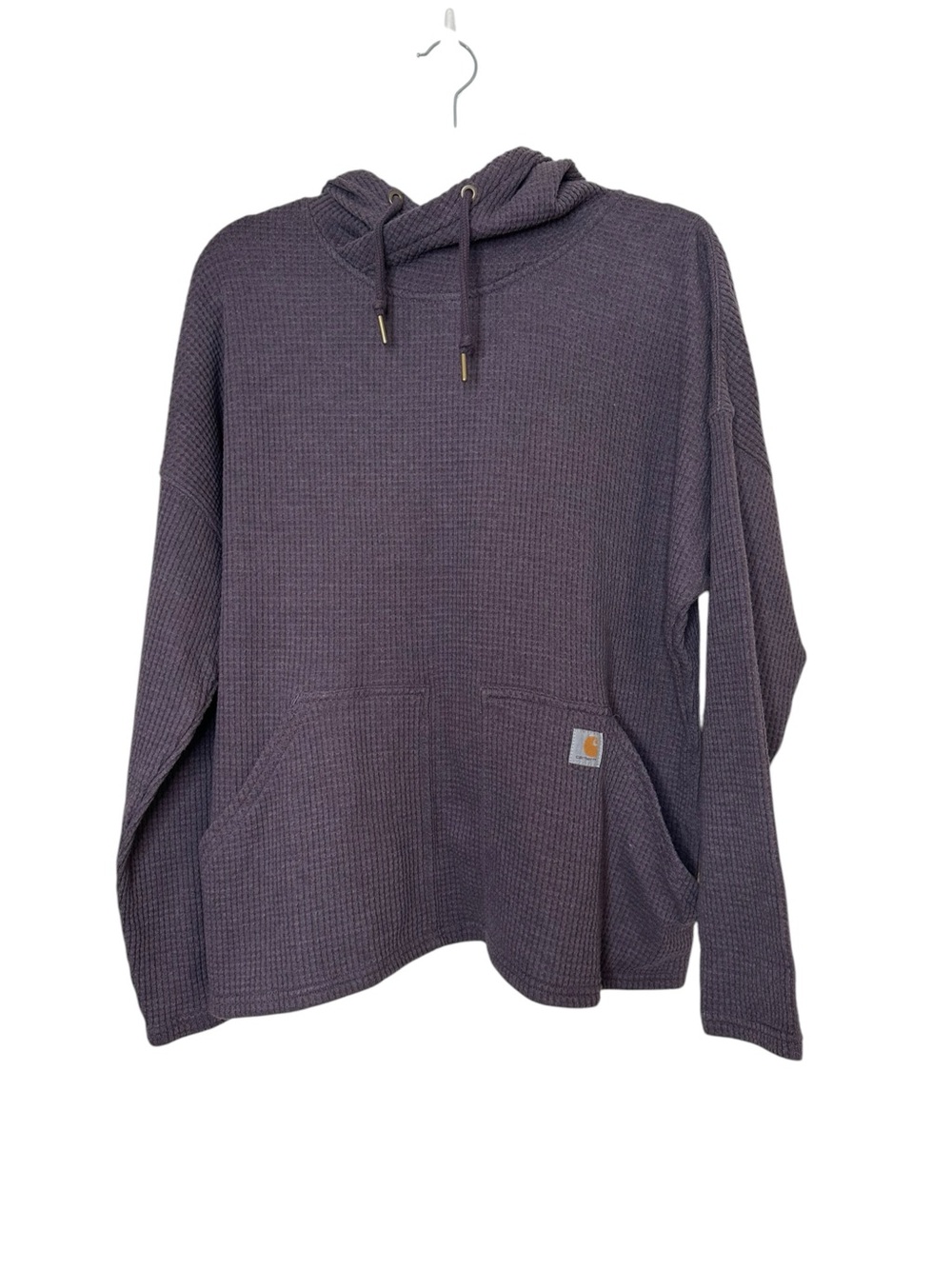 Carhartt Waffle Knit Hoodie Purple